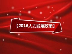2016长期激励体系人力发展政策20页.ppt