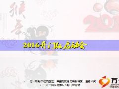 支公司2016猴年开门红启动会流程98页.ppt