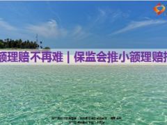 小额理赔不再难保险小额赔付指推出19页.ppt