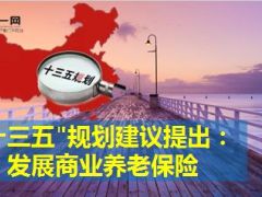 十三五规划建议提出发展商业养老保险12页.ppt