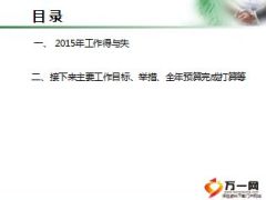 银保2015年总结述职报告9页.ppt