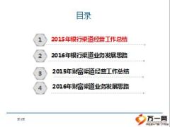 银代渠道2015年工作汇报16页.ppt