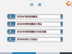 2015年经营指标绩效考核财务及预算执行通报60页.ppt