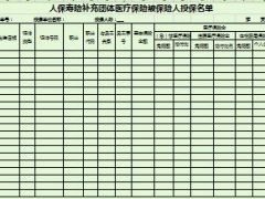 团体医疗保险被保险人投保名单参考表.xls