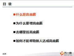 高底薪助事业长青新华版33页.ppt