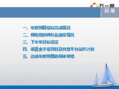 支公司2016下半年银保工作汇报10页.ppt