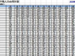 个险营销业务和人力分月计划追踪表.xls