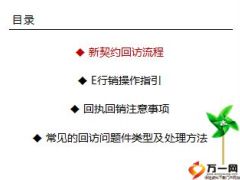 新契约电话回访流程及问题件追踪处理技巧20页.ppt
