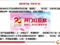 太保25周年开门红巨献满堂红状元红产品解析16页.ppt