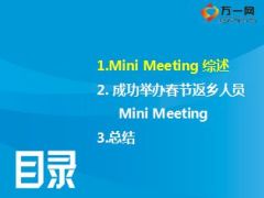 返乡人员MiniMeeting小说会操作细则含话术29页.ppt