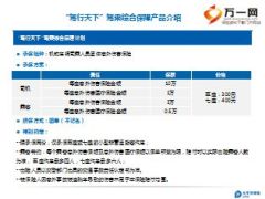 太保驾行天下驾乘综合险产品介绍4页.ppt