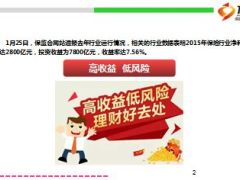 2015年保险收益率高达百分之七点五10页.ppt
