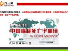 世界癌症地图告诉你中国癌症死亡率翻倍保险要早买14页.ppt