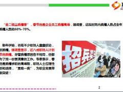 节后涌现跳槽高潮 引才迎来大好时机18页.ppt