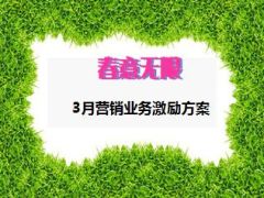 三月春耕行动阶段营销工作安排及方案21页.ppt