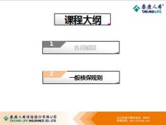 泰康人寿个险投保规则客服详解版27页.ppt