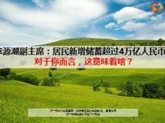 李源潮副主席新经济形势下居民新增储蓄超4万亿人民币8页.ppt