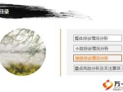 2015年1月安徽保险市场及投诉分析报告48页.ppt