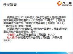 建信人寿龙跃成双年金保险万能险宣导片18页.ppt