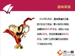 团险月度总结报告及表彰模版28页.ppt
