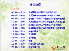 2016年年度工作会议营销分会及三月营销会流程14页.ppt