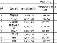 2016年前2月人身保险公司原保险保费收入情况表.xls
