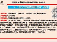2015年度中国保险风险典型案例人身险23页.ppt