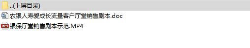 农银人寿爱成长流量客户厅堂销售剧本.rar