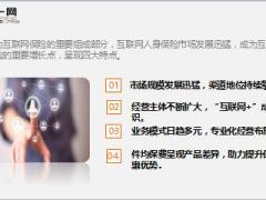 2015年互联网人身保险市场运行情况分析报告出炉10页.ppt