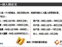 从富人的喜好话题担忧切入开发高端客户太平洋版46页.ppt