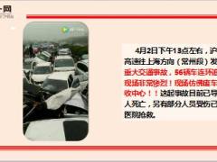 沪宁高速常州段突发惨烈车祸14页.ppt