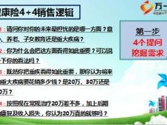 新华健康无忧4加4销售逻辑成人版27页.ppt