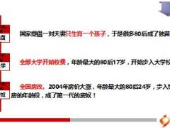 80后独苗房奴二孩延退14页.ppt
