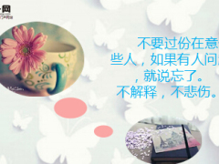每日心灵鸡汤哭给自己听笑给别人看这就是人生.rar
