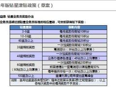2016年版民生人寿钻星津贴政策草案8页.ppt