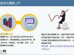 人民日报把脉中国经济总体L型走势风险上升更需保险傍身精美6页.ppt