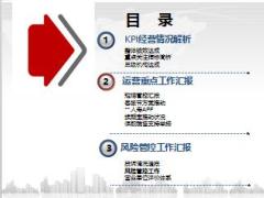 运营KPI月度汇报模版23页.ppt