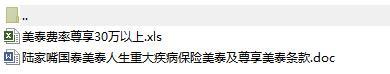 陆家嘴国泰美泰人生重大疾病保险条款费率.rar