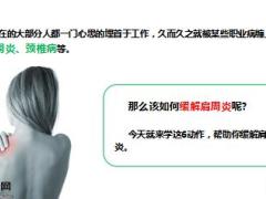 每日健康肩周炎犯了按我说的做就好了10页.ppt