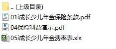 新华人寿i成长少儿年金保险条款费率表.rar