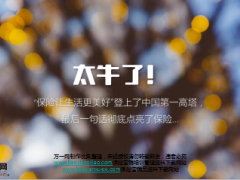 保险让生活更美好广告登上了中国第一高塔广州塔精美8页.ppt