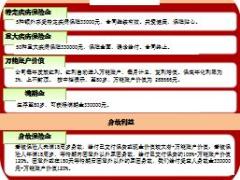 国联人寿康无忧C款附加提前给付重疾福满堂C款豁免保费重疾计划书4页.xls