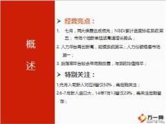保险公司企划7月KPI经营分析报告模板47页.ppt