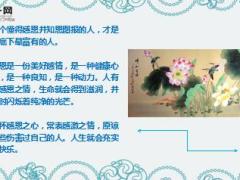 每日心灵鸡汤学会感恩人生一定一帆风顺.rar