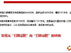 2016年保险公司二季度工作总结三季度业务人力规划22页.ppt