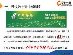 邮政发展中邮保险的战略意义22页.ppt