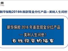 新华保险2016年首款现金分红产品美利人生介绍特色卖点截图23页.ppt