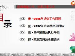 保险公司2017年培训工作规划运筹帷幄决胜千里36页 .ppt