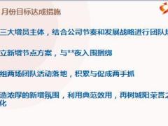 保险公司2016年10月组织发展工作述职报告22页.ppt
