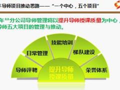 保险公司2017年导师管理项目推动规划报告26页.ppt